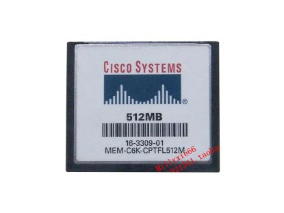 Picture of Cisco MEM-C6K Card-CompactFlash I MEM-C6K-CPTFL512M, 48MB/s
