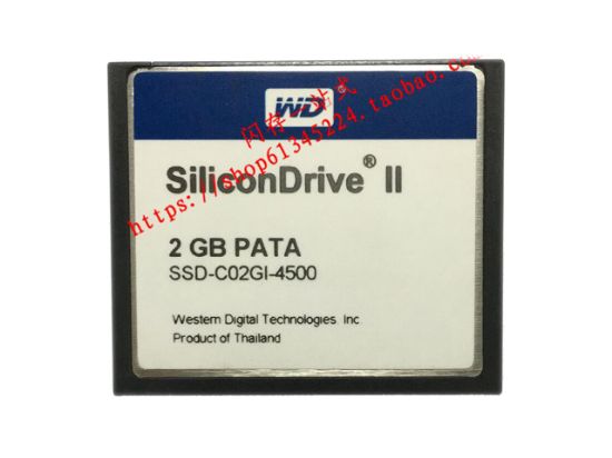 Picture of SiliconDriv SSD-C02GI-4500 Card-CompactFlash I SSD-C02GI-4500