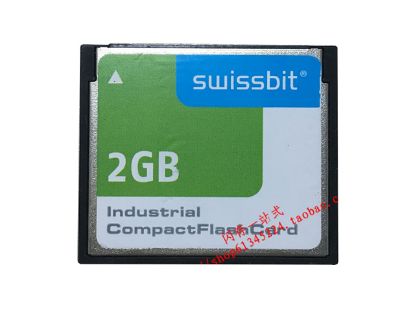 Picture of Swissbit SFCF2048H1BK1MT Card-CompactFlash I SFCF2048H1BK1MT-I-QT-553-ASR