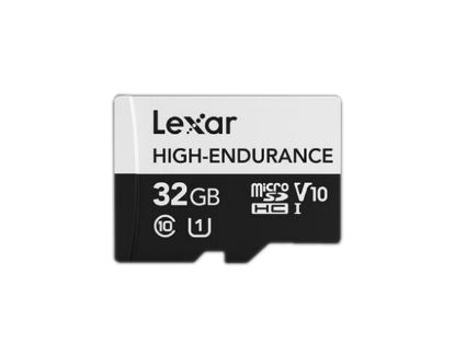 Picture of LEXAR LSDM10-32GABCNHE Card-microSDHC LSDM10-32GABCNHE, 100MB/s