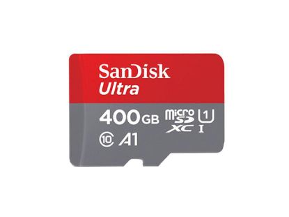 Picture of SanDisk SDSQUAR Card-microSDXC SDSQUAR-400G-ZN6MA, 100MB/s