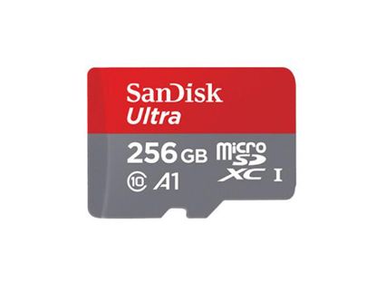 Picture of SanDisk SDSQUNI Card-microSDXC SDSQUNI-256G-ZN6MA, 100MB/s