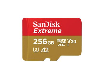 Picture of SanDisk SDSQXA1 Card-microSDXC SDSQXA1-256G-ZN6MA, 160MB/s
