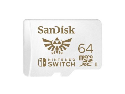 Picture of SanDisk SDSQXAT Card-microSDXC SDSQXAT-064G-ZNCZN, 100MB/s