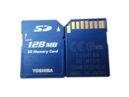 Picture of Toshiba SD-M128 Card-Secure Digital SD-M128