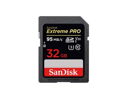 Picture of SanDisk SDSDXPA Card-Secure Digital HC SDSDXPA-032G, 95MB/s