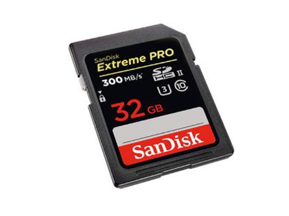 Picture of SanDisk SDSDXPK Card-Secure Digital HC SDSDXPK-032G-ZN4IN, 300MB/s