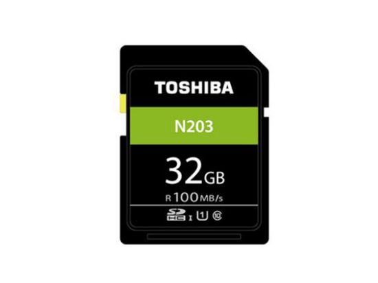 Picture of Toshiba THN-N203N0320C4 Card-Secure Digital HC THN-N203N0320C4, 100MB/s
