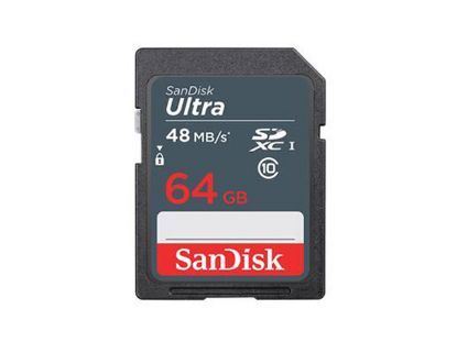 Picture of SanDisk SDSDUNB Card-Secure Digital XC SDSDUNB-064G-ZN3IN, 48MB/s
