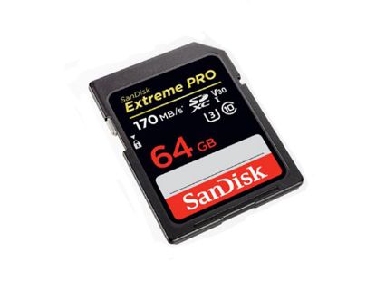 Picture of SanDisk SDSDXXY Card-Secure Digital XC SDSDXXY-064G-ZN4IN, 170MB/s