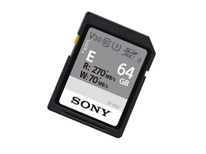 Picture of Sony SF-E64 Card-Secure Digital XC SF-E64, 270MB/s