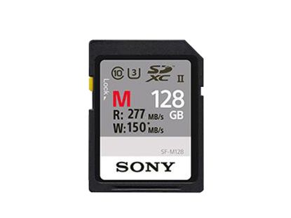 Picture of Sony SF-M128 Card-Secure Digital XC SF-M128, 277MB/s