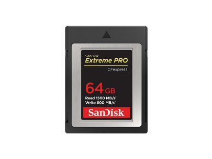 Picture of SanDisk SDCFE Card-XQD SDCFE-064G-ZN4IN, 1500MB/s