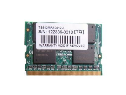 Picture of Transcend TS512MPA0512U Laptop DDR2-533 TS512MPA0512U