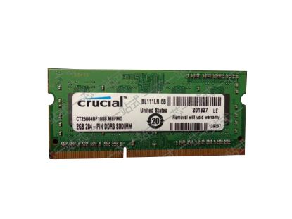 Picture of Micron CT25664BF160B.M8F Laptop DDR3-1600 CT25664BF160B.M8F