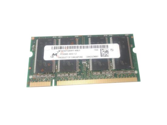 Picture of Micron MT4VDDT3264HY-40BJ1 Laptop DDR-400 MT4VDDT3264HY-40BJ1