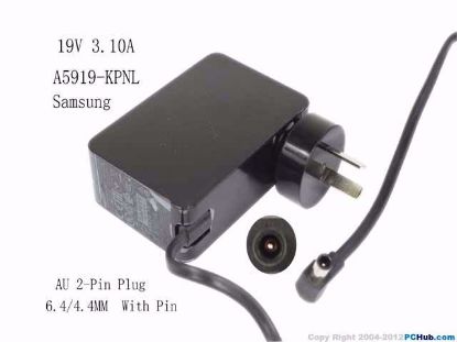 A5919-KPNL,19V 3.10A  Black 6.4/4.4MM With Pin