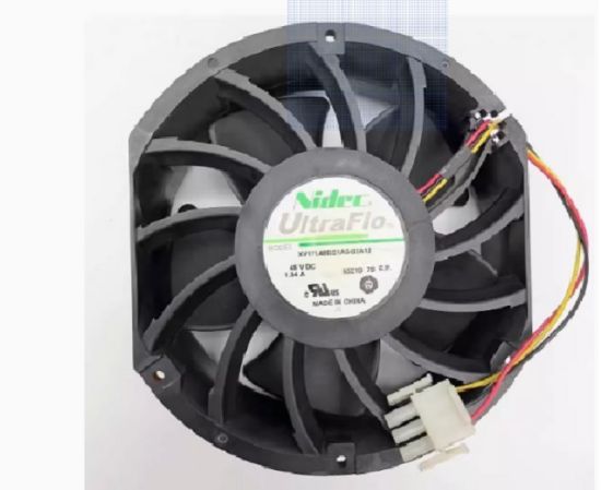 Picture of Nidec XV17L48BS1A5-02A12 Server-Round Fan XV17L48BS1A5-02A12, 7320G PA E.P., Alloy Framed