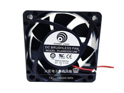 Picture of Power Logic PLA06020S12M Server-Square Fan PLA06020S12M