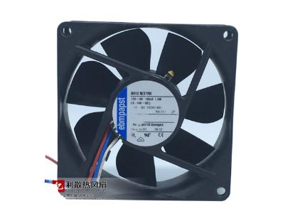 Picture of ebm-papst 8412 N/37MI Server-Square Fan 8412 N/37MI