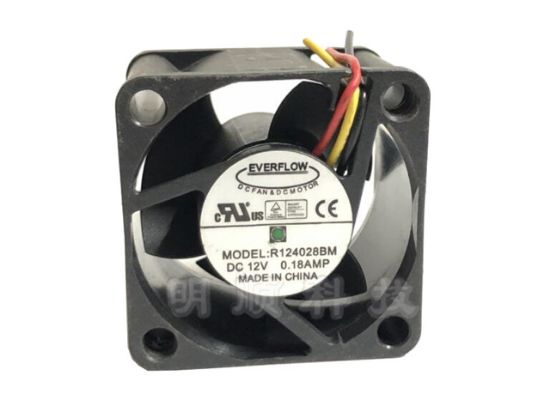 Picture of Everflow R124028BM Server-Square Fan R124028BM