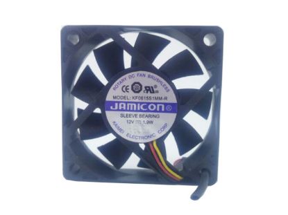 Picture of Jamicon KF0615S1MM-R Server-Square Fan KF0615S1MM-R