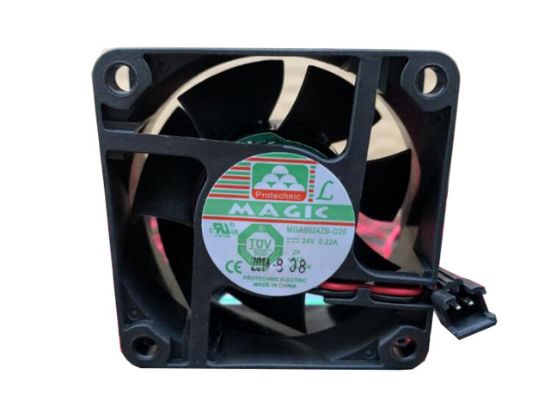 Picture of Protechnic Magic MGA6024ZB-O25 Server-Square Fan MGA6024ZB-O25