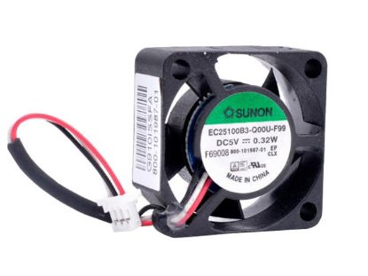 Picture of SUNON EC25100B3-Q00U-F99 Server-Square Fan EC25100B3-Q00U-F99