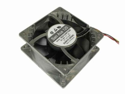 Picture of Sanyo 9SG1248P1G09 Server - Square Fan DC 48V 1A, 120x120x38mm, 4-wire