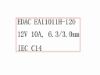 Picture of Edac Power EA11011H-120 AC Adapter 5V-12V EA11011H-120