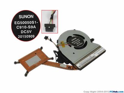 Picture of SUNON EG50050S1-C910-S9A Cooling Fan  DC 5V Heatsink Fan