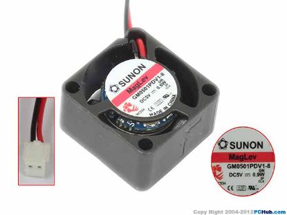 Picture of SUNON GM0501PDV1-8 Server - Square Fan GN, SF20x20x8, w2, 5V 0.9W