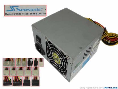 Picture of Seasonic  SS-500ES Server - Power Supply SS-500ES Active PFC F3, 500W