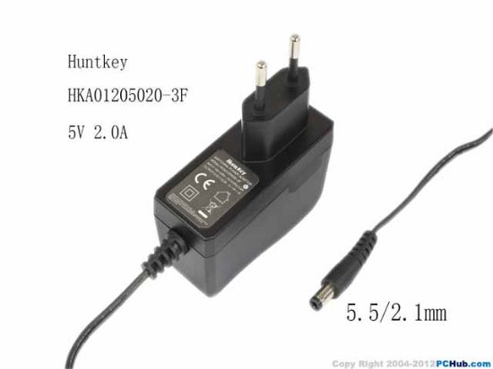 Picture of Huntkey HKA01205020-3F AC Adapter 5V-12V