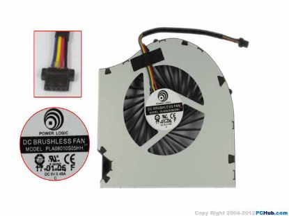 Picture of Power Logic PLA08010S05HH  Cooling Fan PLA08010S05HH (Left)