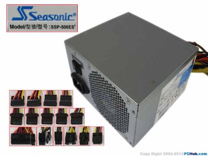 Picture of Seasonic  SSP-500ES Server - Power Supply 550W, SSP-500ES， New