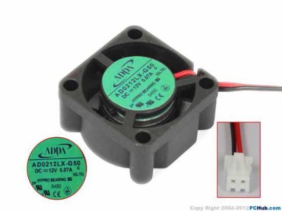 Picture of ADDA AD0212LX-G50 Server-Square Fan AD0212LX-G50, G