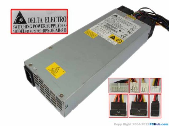 Picture of Delta Electronics DPS-350AB-5 Server - Power Supply B, 350W, DPS-350AB-5 B, D54651-005
