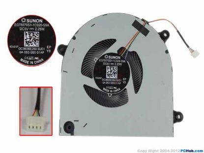 Picture of SUNON EG75070S1-1C020-S9A Cooling Fan EG75070S1-1C020-S9A, DC28000E2S0