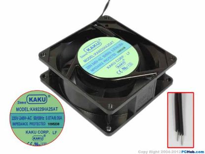 Picture of Kaku KA9225HA2SAT Server-Square Fan KA9225HA2SAT