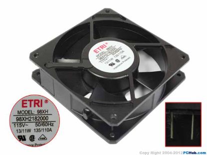 Picture of ETRI 98XH2182000 Server-Square Fan 98XH2182000