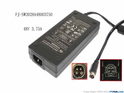 Picture of FJ FJ-SW2028A48003750 AC Adapter 20V & Above FJ-SW2028A48003750