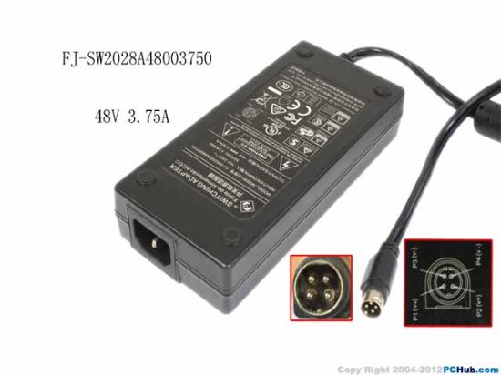 Picture of FJ FJ-SW2028A48003750 AC Adapter 20V & Above FJ-SW2028A48003750