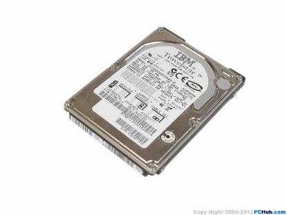 Picture of IBM IC25N020ATDA04-0 HDD 2.5" IDE 12GB-20GB 20GB, 2.5" IDE, 4,200rpm, 2M