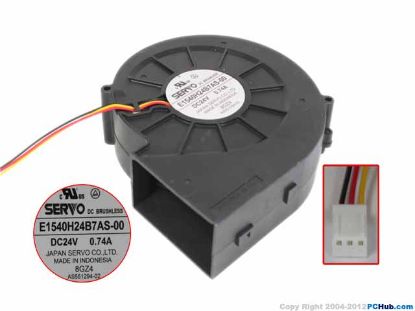 Picture of Japan Servo E1540H24B7AS-00 Server-Blower Fan E1540H24B7AS-00
