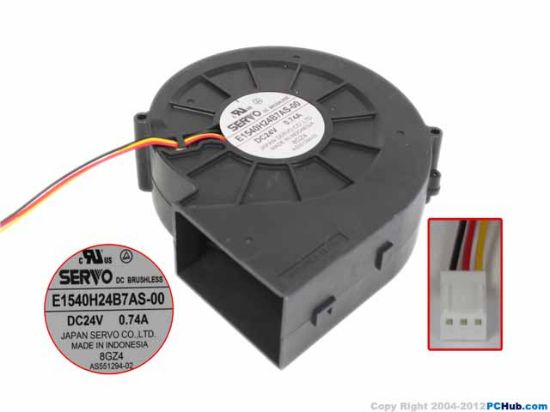 Picture of Japan Servo E1540H24B7AS-00 Server-Blower Fan E1540H24B7AS-00