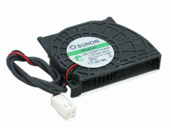 Picture of SUNON GB1205PFVX-8AY Server - Blower Fan 11.B1595.GN.X, bw50x40x10, w245x2x2, 12V 1.6W