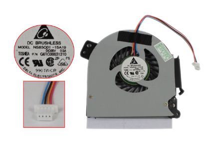 Picture of Delta Electronics NS65C01 Cooling Fan  15A19, DC 5V 0.50A Bare Fan