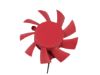 Picture of Firstd FD7015H12S Server - Frameless / GPU Fan 12V 0.43A, W100x2x2, D65xC39, Red