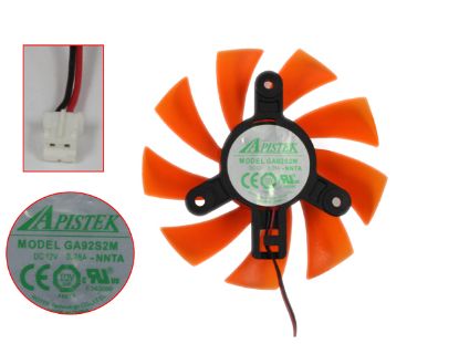 Picture of Other Brands APISTEK Server - Frameless / GPU Fan -NNTA, 12V 0.28A, dia87, ctc47, w100x2x2